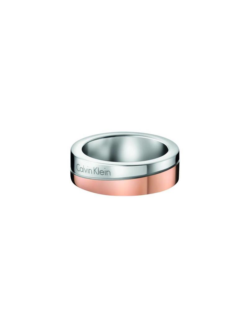 HOOK RING TWO-TONE 07 | Calvin Klein | Luby 