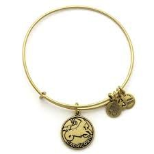 Capricorn II Bangle Bracelet (Gold) | Alex and Ani | Luby 