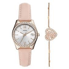 Scarlette Mini Watch and Bracelet Set | Fossil | Luby 