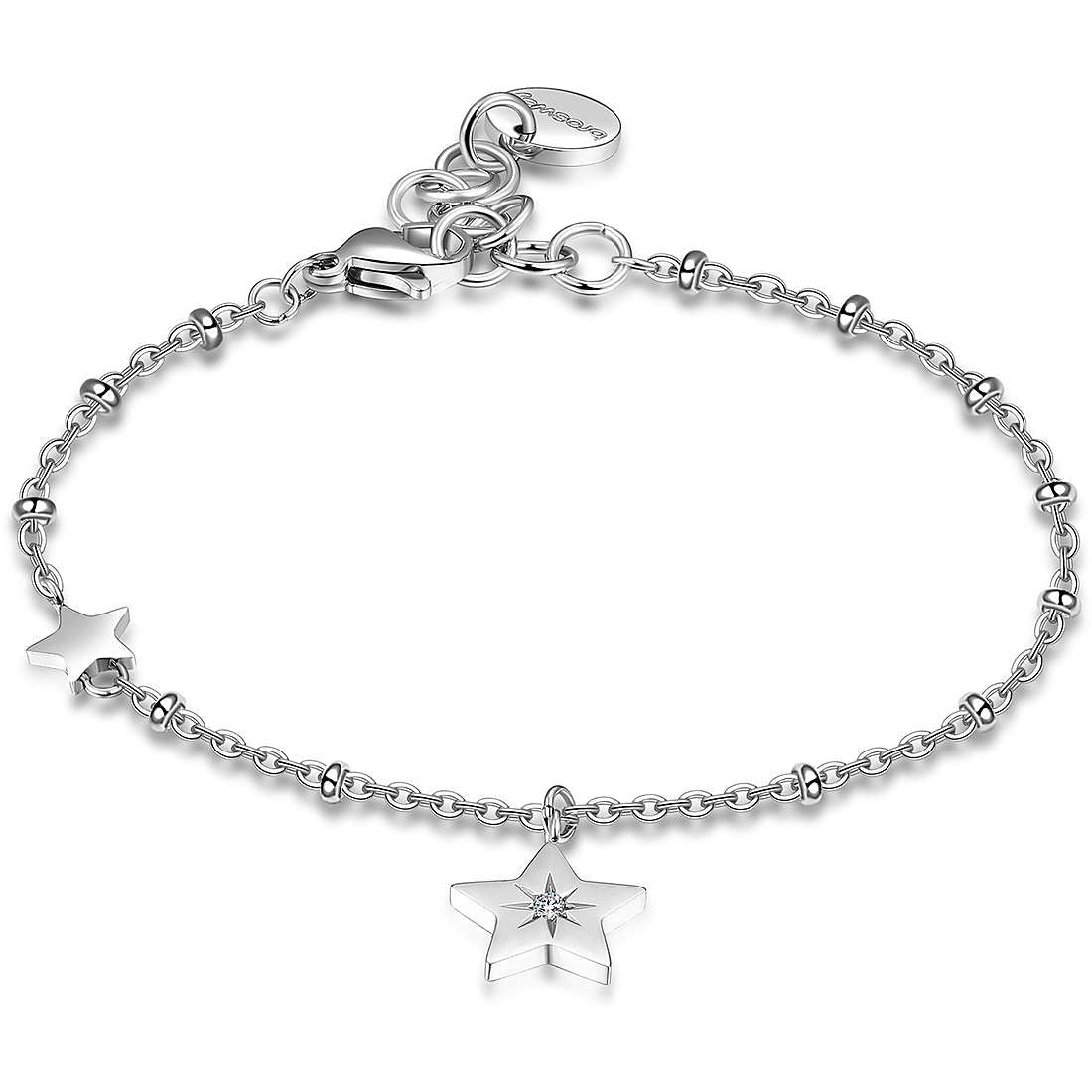Chant Star Crystal Pendant Bracelet (Silver) | Brosway Italia | Luby 