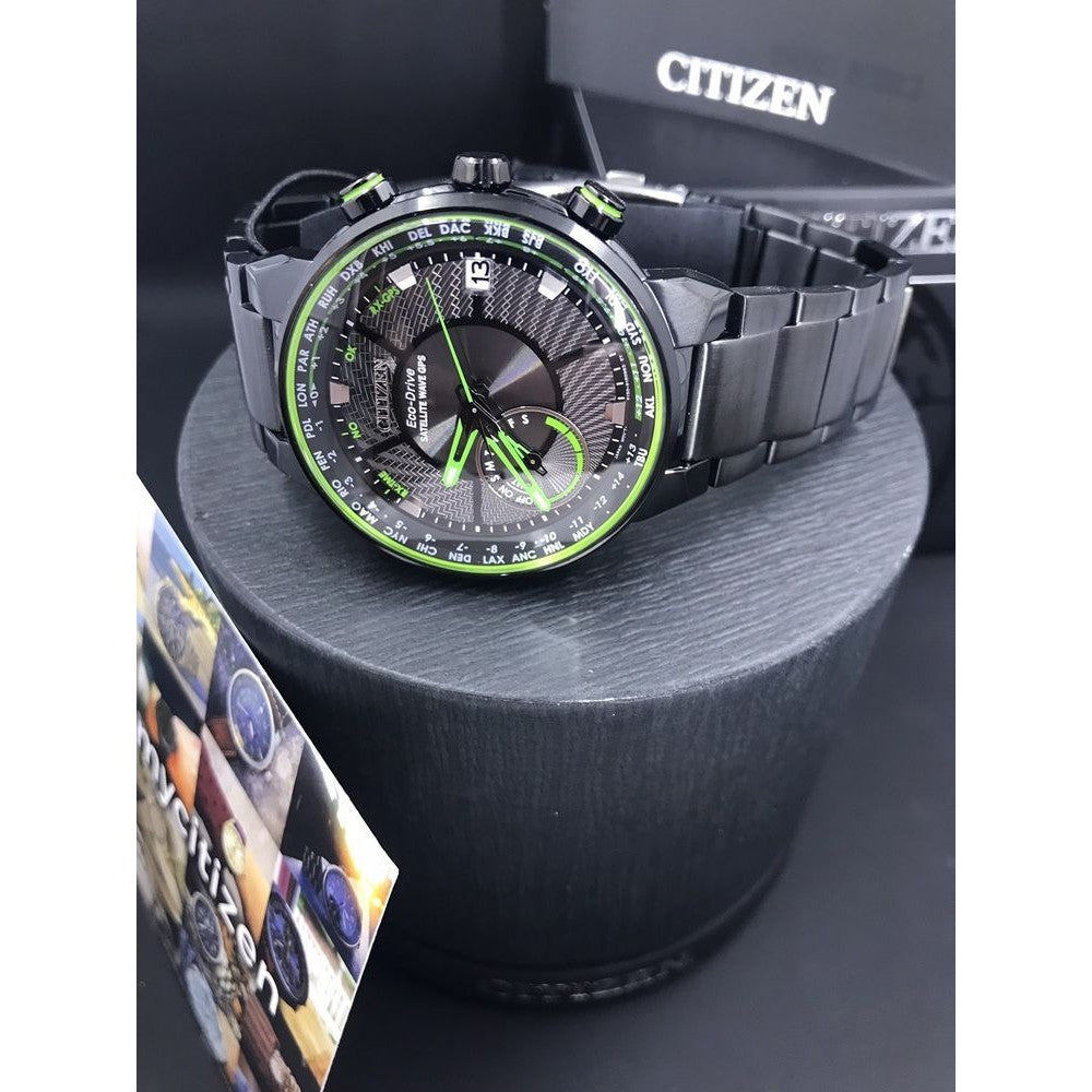 Satellite Wave GPS Freedom (Black-Green) | Citizen | Luby 