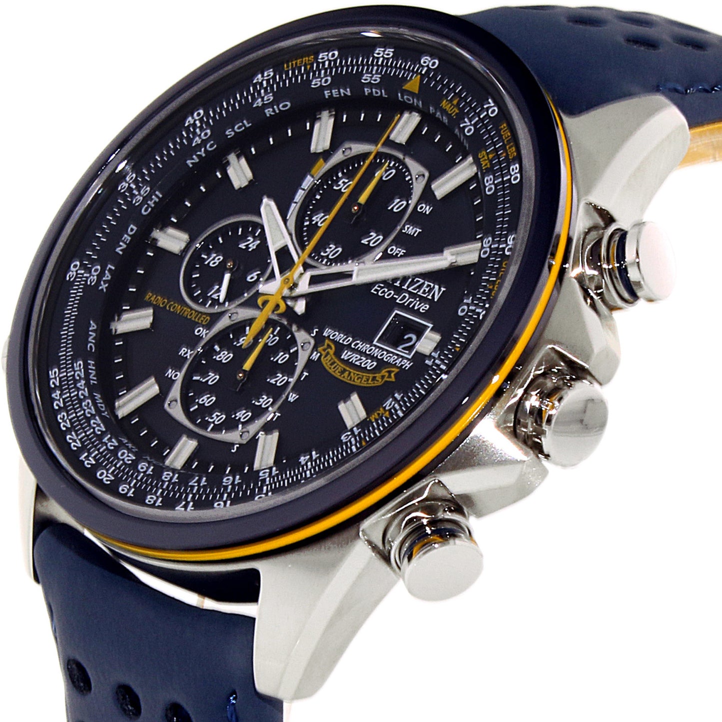Blue Angels World Chronograph A-T (Blue) | Citizen | Luby 