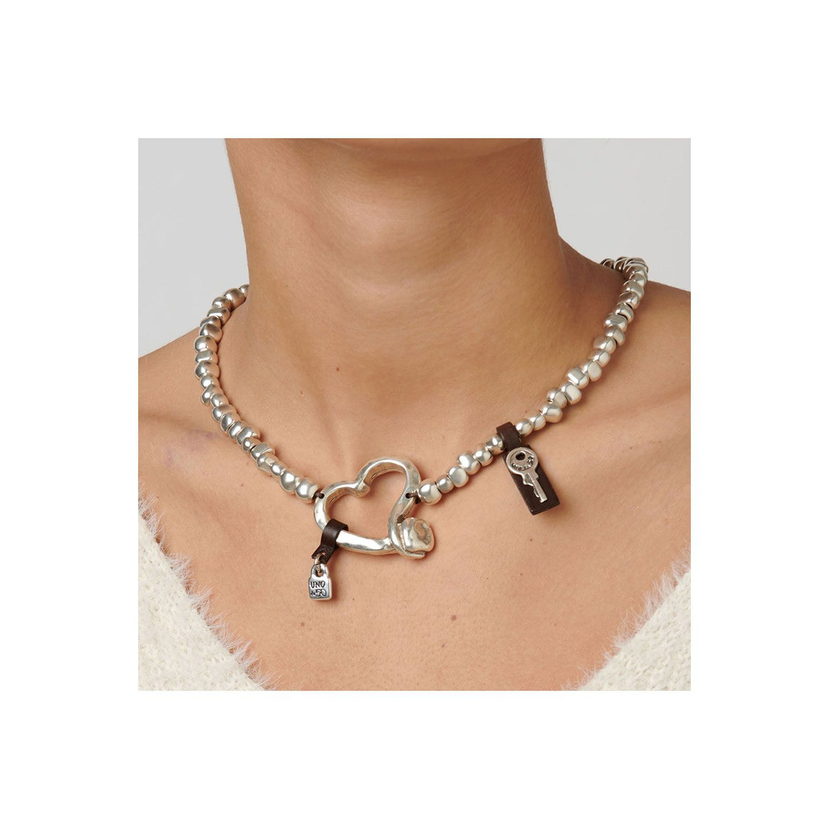 HeartFelt Choker Necklace | Uno de 50 | Luby 