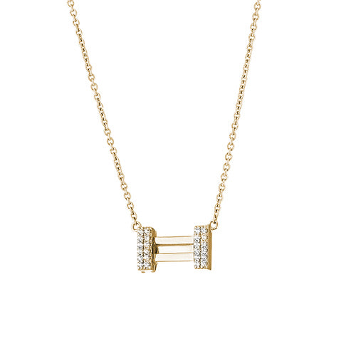 Single Element Necklace | Letters Collection | Marcello Pane | Luby 
