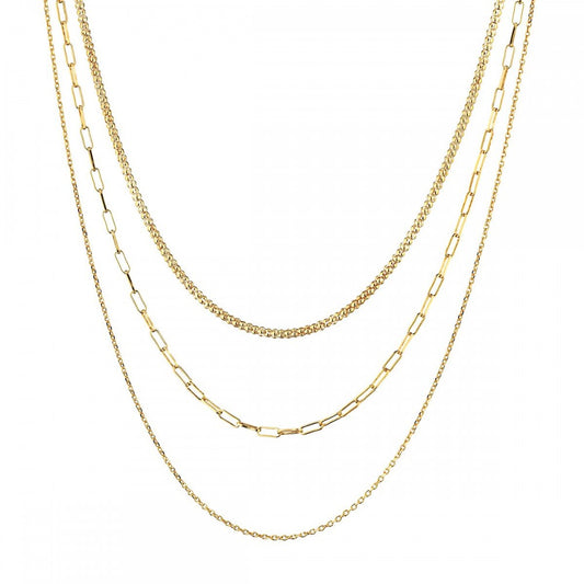 Three Layered Necklace | Marcello Pane | Luby 
