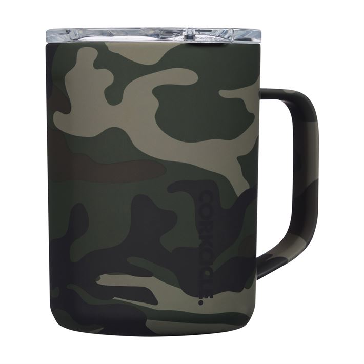 Woodland Camo Coffe Mug | Corkcicle | Luby 