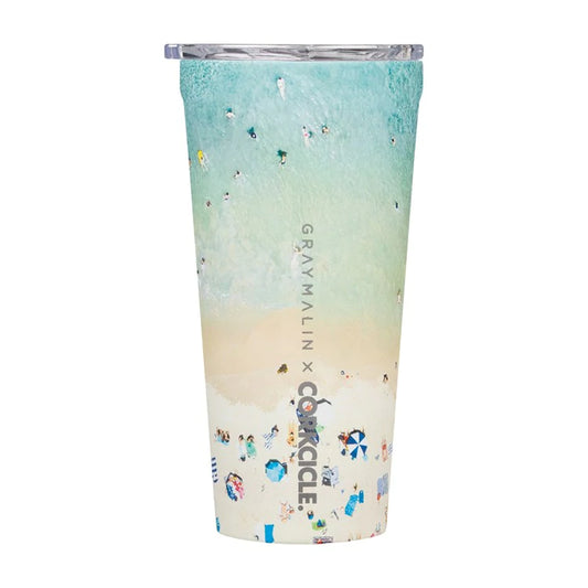 Gray Malin Seaside Tumbler 16oz | Corkcicle | Luby 