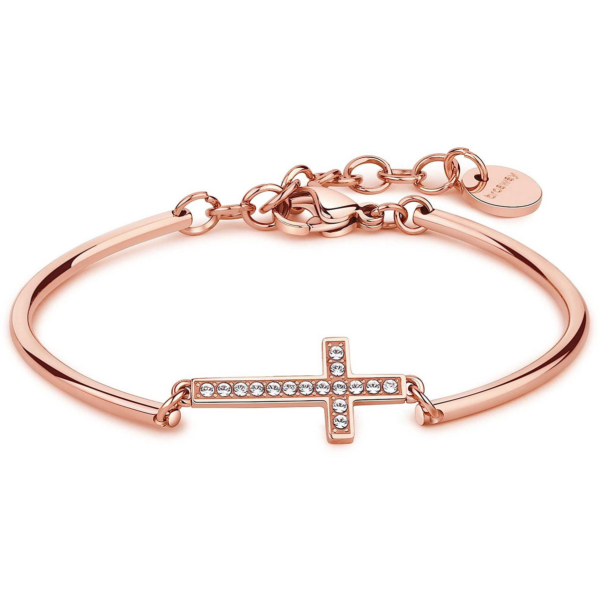Chakra Cross Pendant Bracelet (Rose-Gold) | Brosway Italia | Luby 