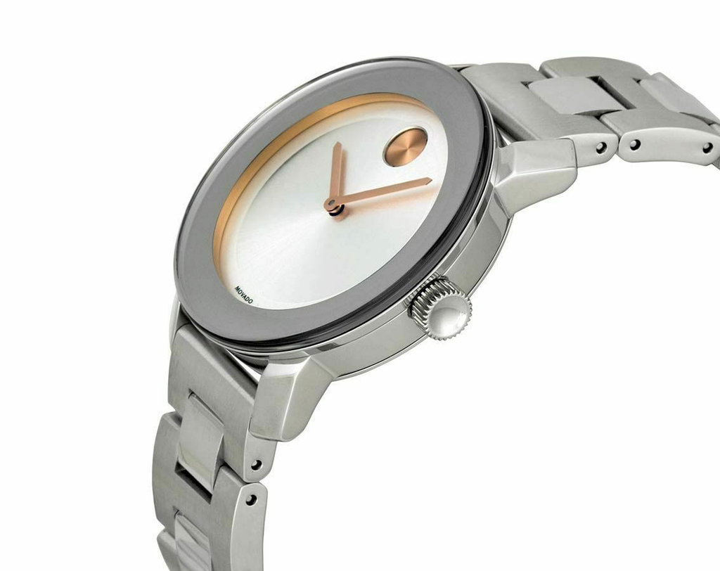 Bold Metals (Silver/Rose Gold) | Movado | Luby 