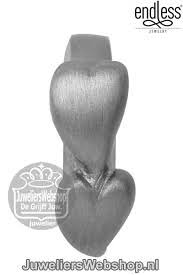 Double Heart Charm (Silver) | Endless Jewelry | Luby 