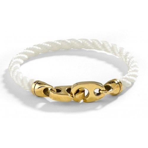 The Endeavor Single Wrap Bracelet (Bright White) | Sailormade | Luby 