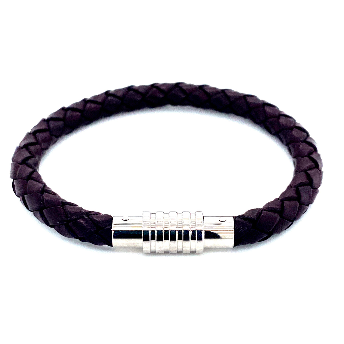 Dark Brown Leather Necklace | Kermar | Luby 