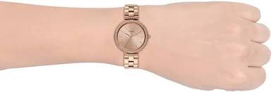 Madeline Three-Hand Rose Gold-Tone Stainless Steel Watch | Fossil | Luby 