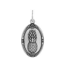 Pineapple Charm (Silver) | Alex and Ani | Luby 