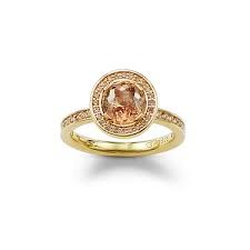 Fairy Twines Ring (Gold/Champagne) | Thomas Sabo | Luby 