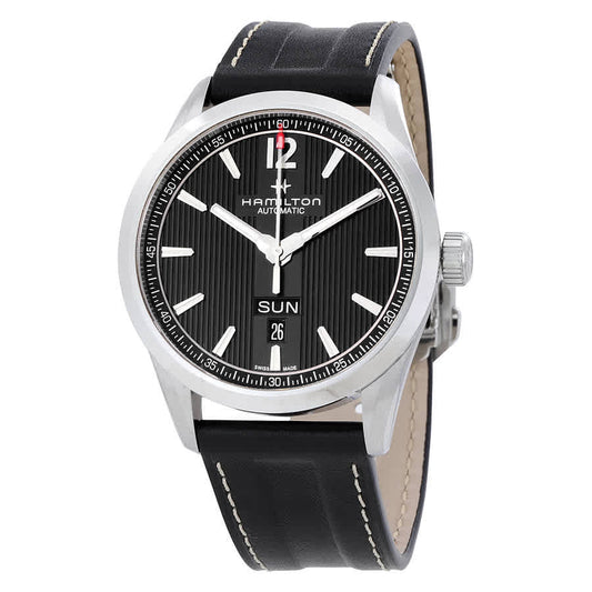 Broadway Automatic Day Date (Black/Silver) | Hamilton | Luby 