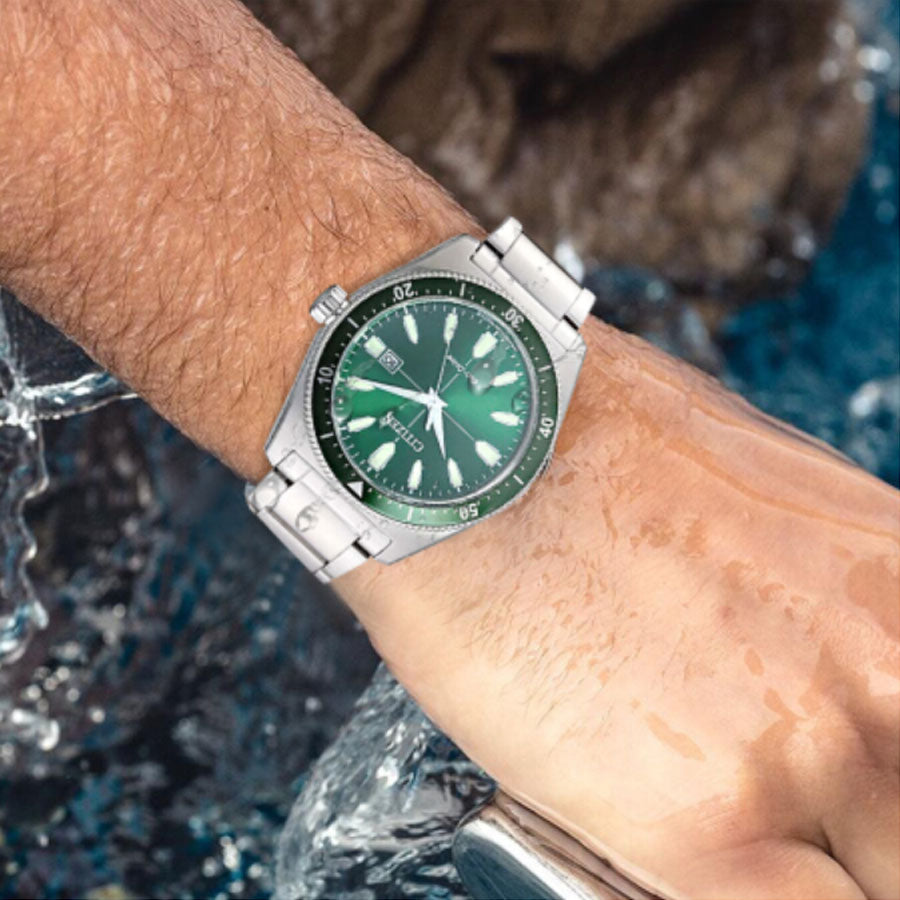 Brycen (Silver-Green) | Citizen | Luby 