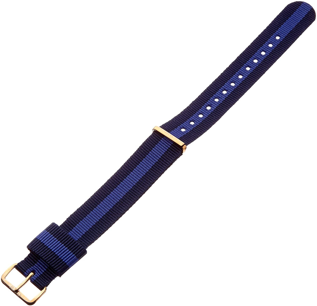Swansea Watch Strap (Navy Blue/Purple/Rose-Gold) | Daniel Wellington | Luby 