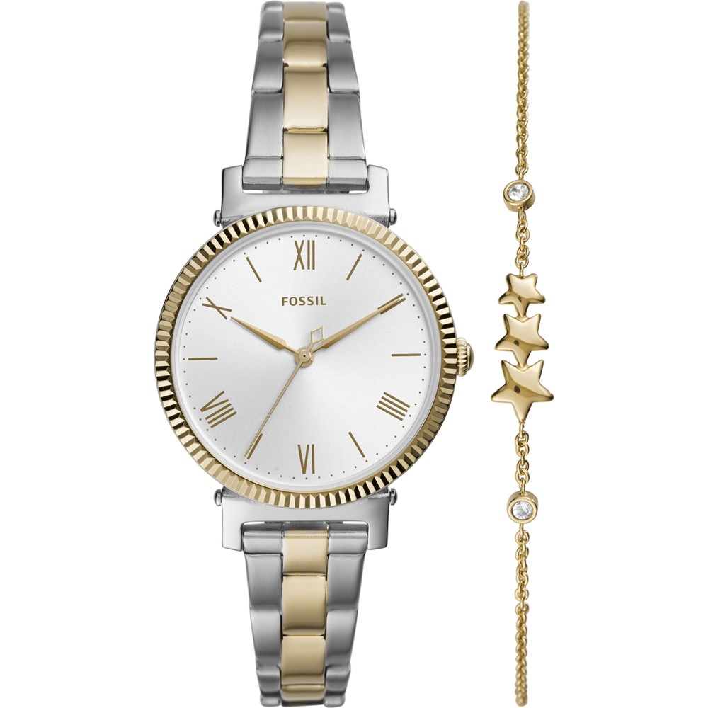 Daisy Watch (Silver/Gold) | Fossil | Luby 
