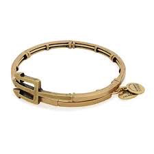 Trident Wrap Bangle Bracelet (Gold) | Alex and Ani | Luby 