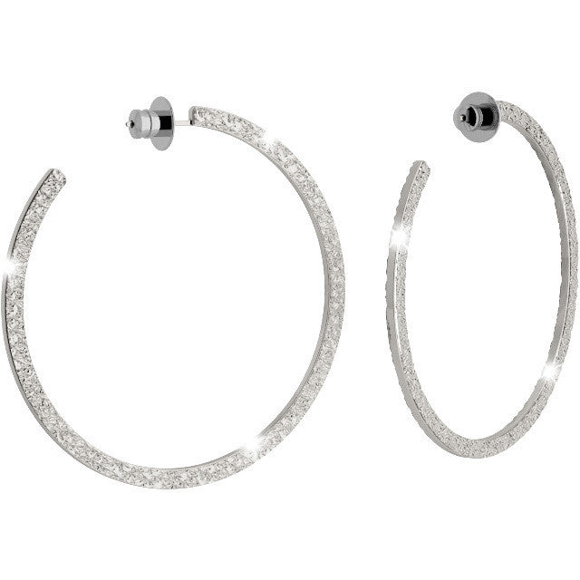 BRONZE EARRING HOOPS REBECCA | Rebecca | Luby 