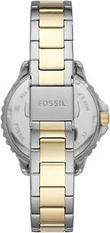 Ladies Izzy Watch (Silver/Gold) | Fossil | Luby 