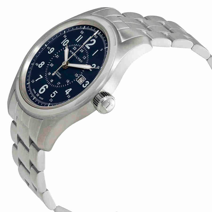 Khaki Automatic Field (Silver-Blue) | Hamilton | Luby 