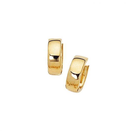 14K Gold Huggie Earring | Luby Gold Collection | Luby 