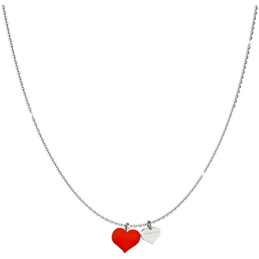 MyWorld Heart Necklace (Silver) | Rebecca | Luby 