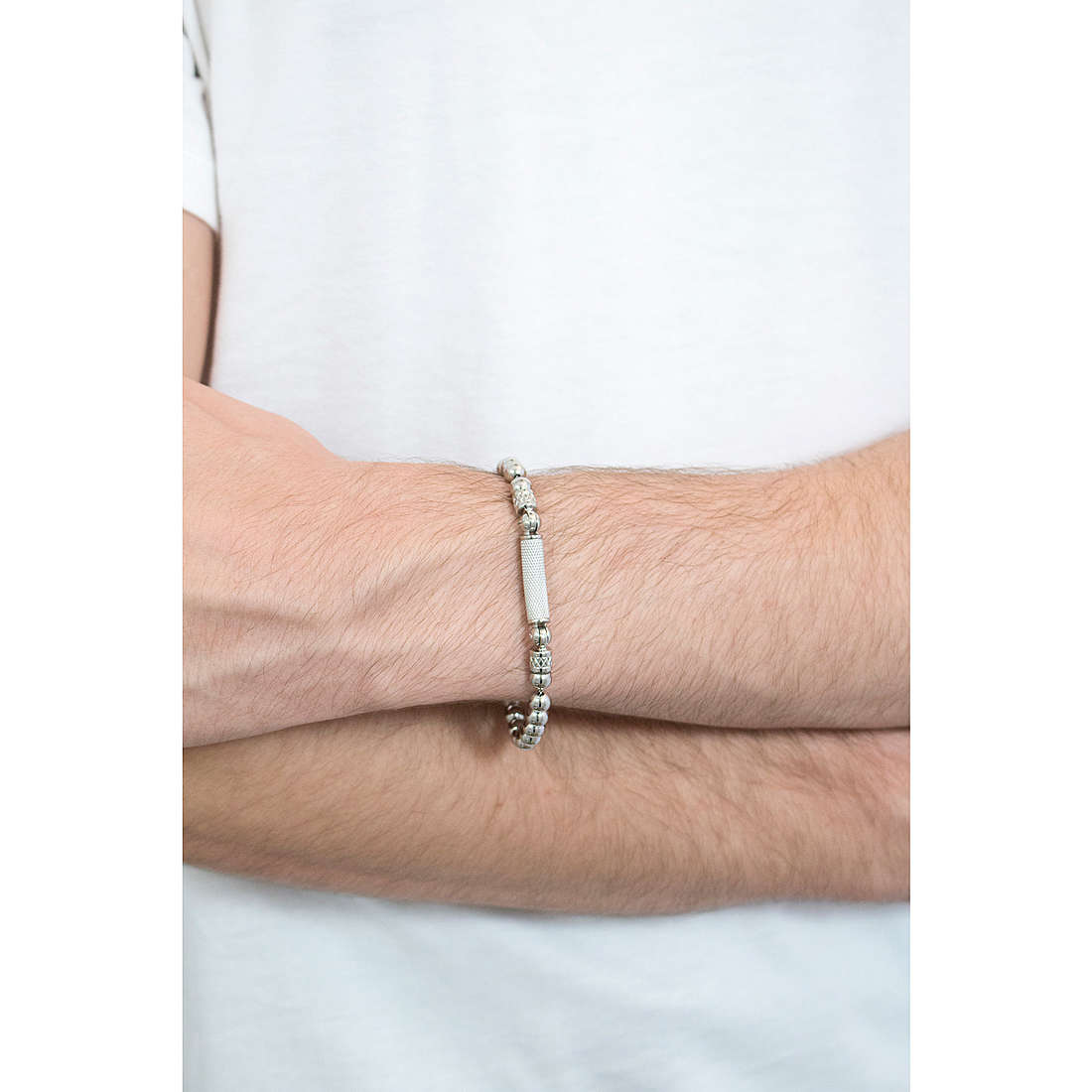 Exodus Steel Bracelet (Silver) | Brosway Italia | Luby 