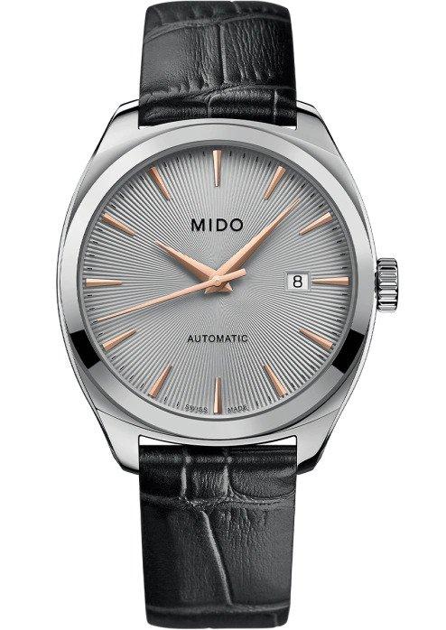 Belluna Royal Gent M024.507.16.071.00 (Silver/Black) | Mido | Luby 