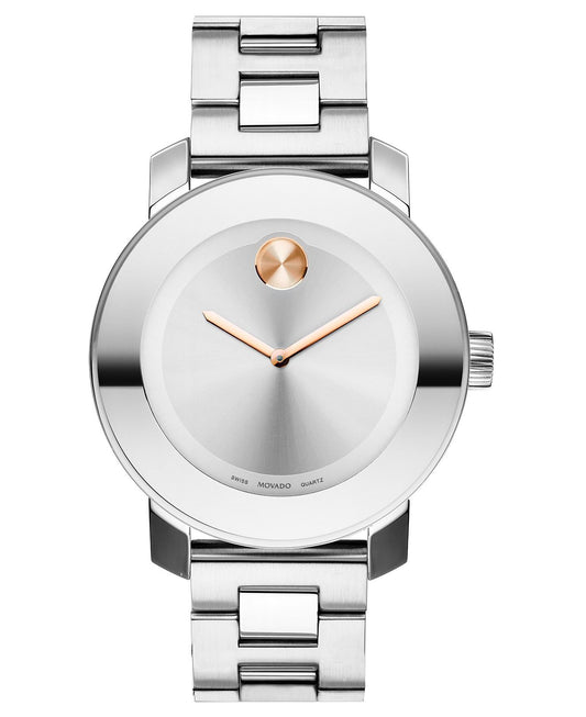 Bold Metals (Silver/Rose Gold) | Movado | Luby 