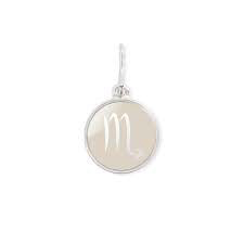 Scorpio Etching Charm (Silver)