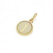 Letter J Etching Charm (14kt Gold) | Alex and Ani | Luby 
