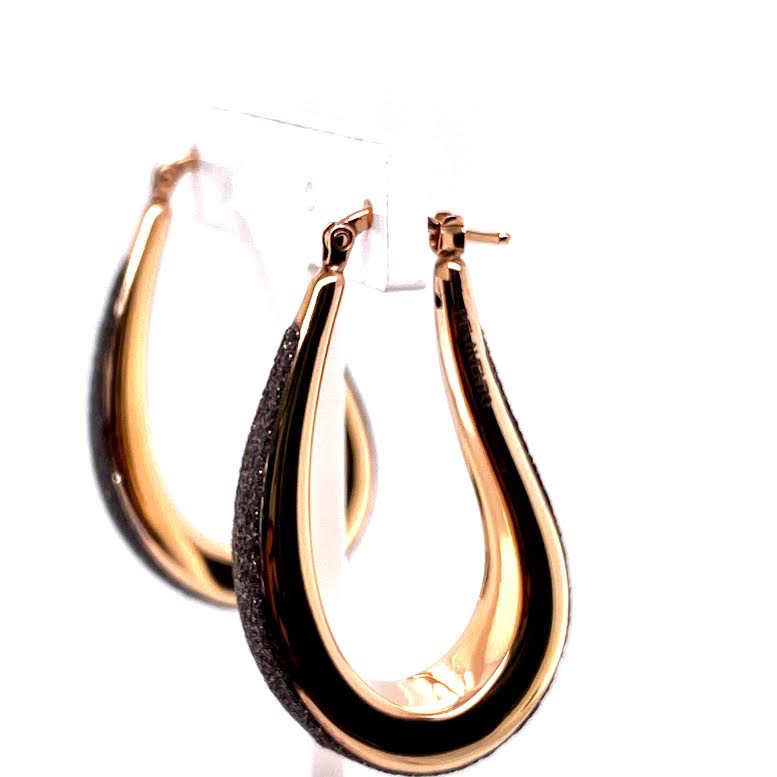 Dust of Dreams Small Teardrop Earrings (Rose-Gold) | Pesavento | Luby 