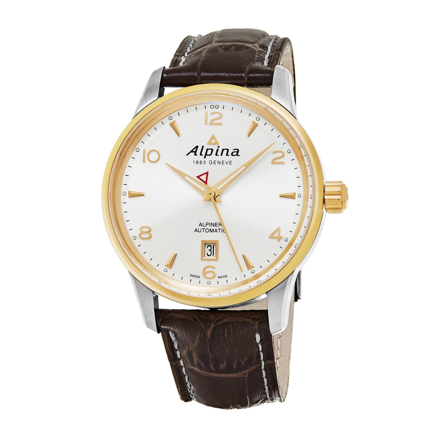 Alpiner Automatic (White-Gold) | Alpina | Luby 