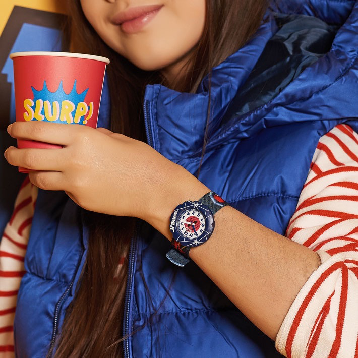 SPIDER-MAN IN ACTION | Flik Flak by Swatch | Luby 