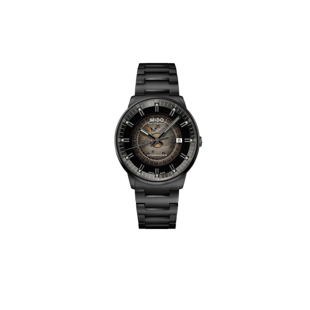 Commander Gradient Automatic All Black M021.407.33.411.00 | MIDO | Luby 