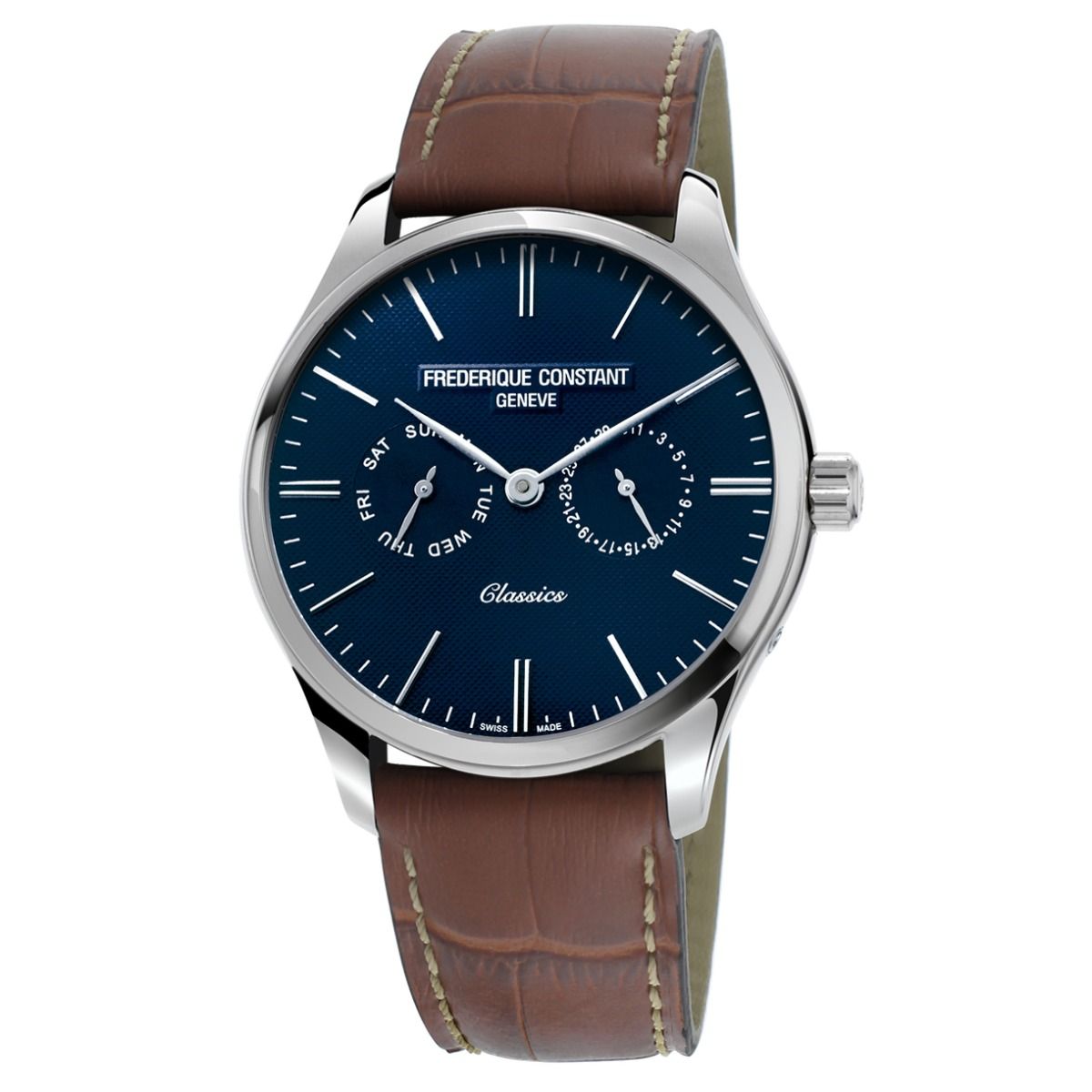 Classics Quartz (Blue) | Frederique Constant | Luby 