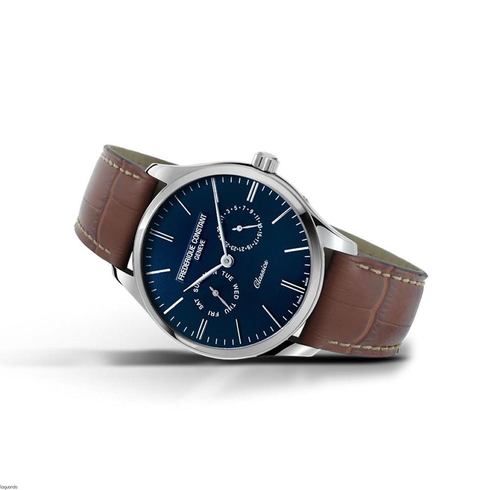 Classics Quartz (Blue) | Frederique Constant | Luby 
