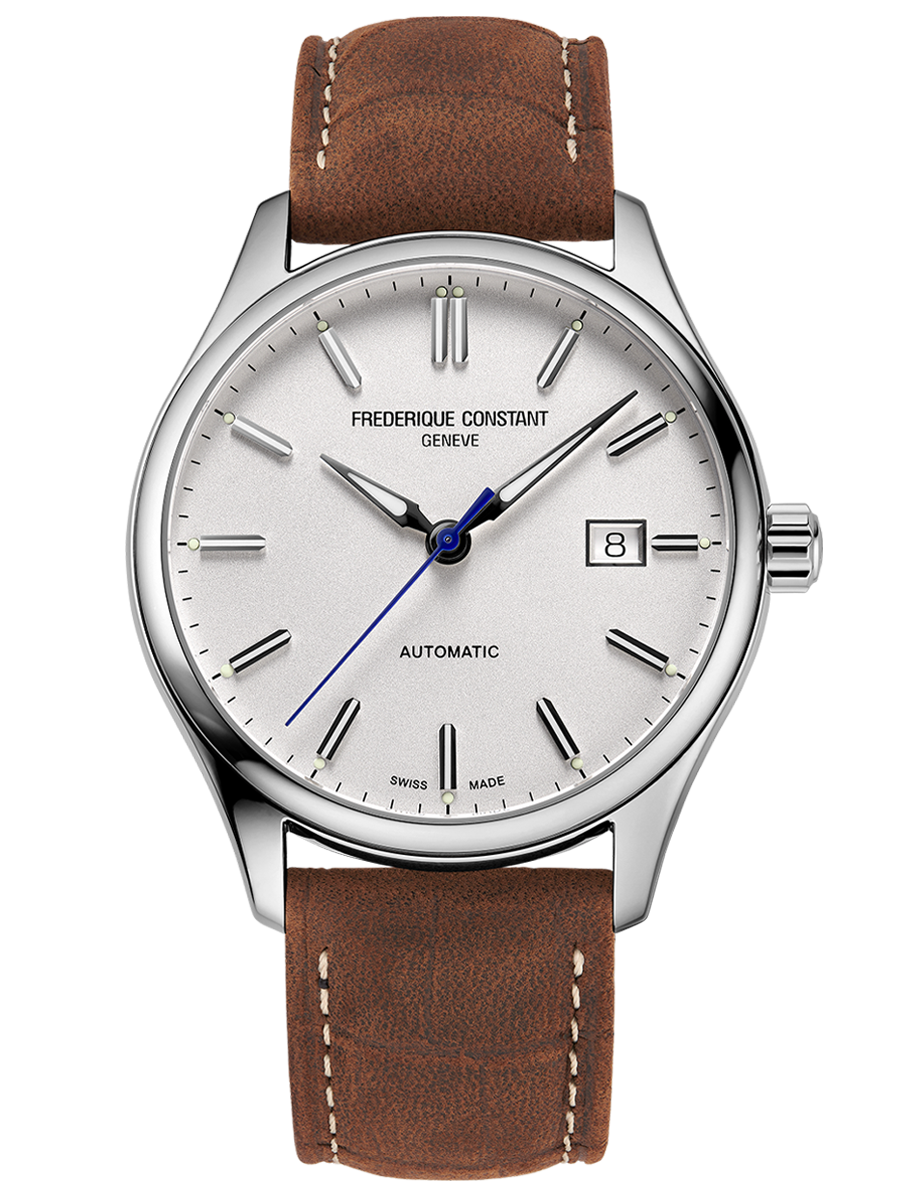 Frederique Classics Index Automatic (SILVER) | Frederique Constant | Luby 