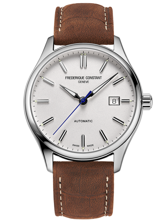 Frederique Classics Index Automatic (SILVER) | Frederique Constant | Luby 