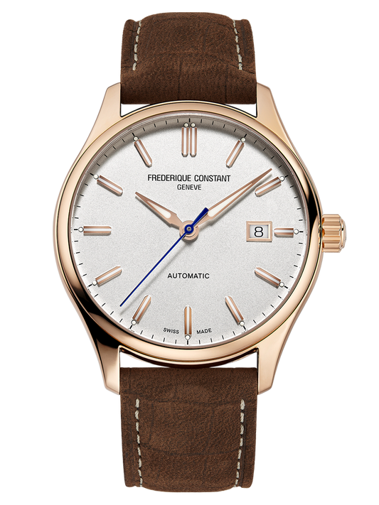 Frederique Classics Index Automatic (ROSE GOLD) | Frederique Constant | Luby 