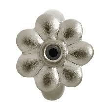 Black Flower Dream Charm (Silver/Black) | Endless Jewelry | Luby 