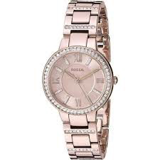 Ladies Virginia Watch (Pastel Pink) | Fossil | Luby 