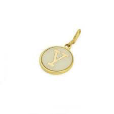 Letter Q Etching Charm (14kt Gold) | Alex and Ani | Luby 