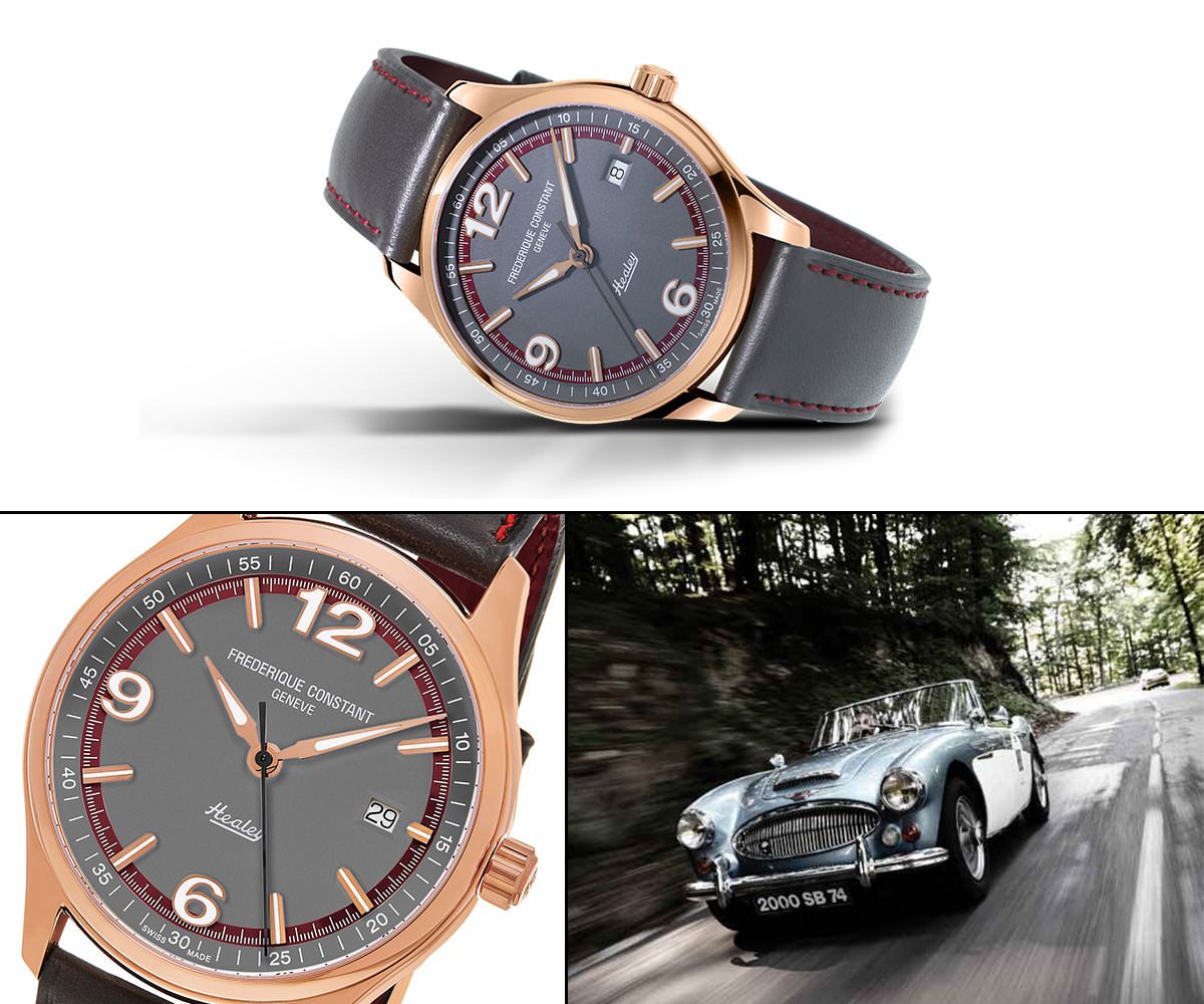 Healey Automatic Limited Edition (Rose-Gold Grey) | Frederique Constant | Luby 