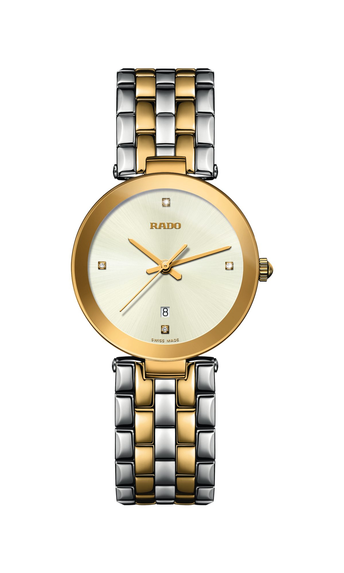 Florence Ladies (Silver-Gold;Diamonds) | Rado | Luby 