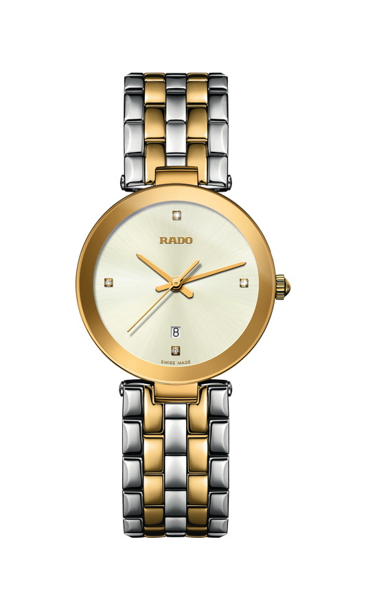 Florence Ladies (Silver-Gold;Diamonds) | Rado | Luby 