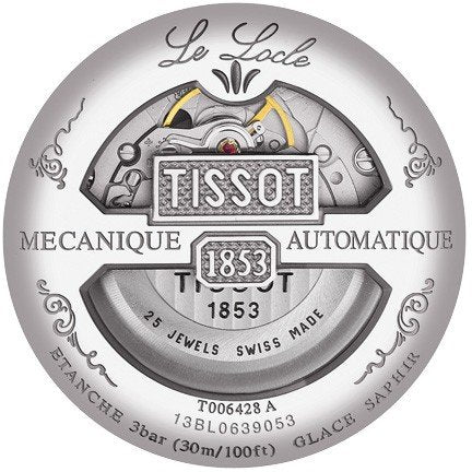 Le Locle Automatic (Silver-Gold) | Tissot | Luby 